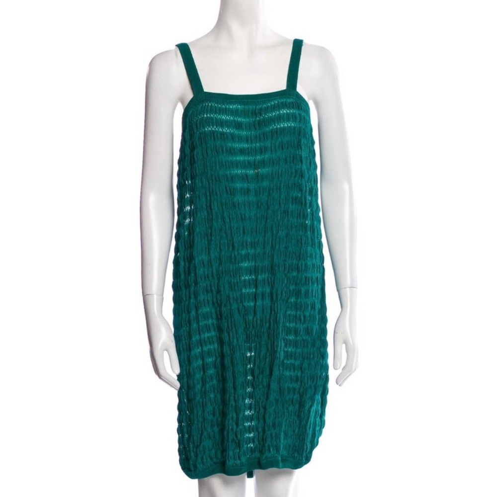 Vintage Missoni Teal Sleeveless Dress
